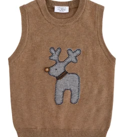 Hust and Claire Vest - Strik - HCPerry Deer - Coffee Melange
