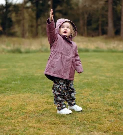 Hust and Claire Vinterjakke - HCObia - Pale Mauve m. Hjerter/Bal