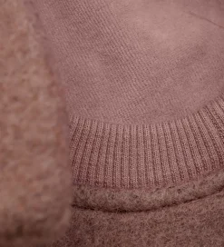 Huttelihut Elefanthue - Uld - 2-lags - Burlwood m. Ører