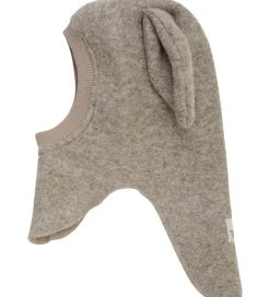 Huttelihut Elefanthue - Uld - 2-lags - Camel Melange m. Ører