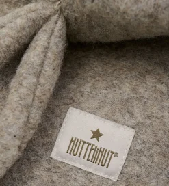 Huttelihut Elefanthue - Uld - 2-lags - Camel Melange m. Ører