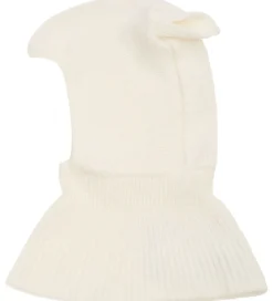 Huttelihut Elefanthue - Uld - 1-lags - Off-white m. Ører