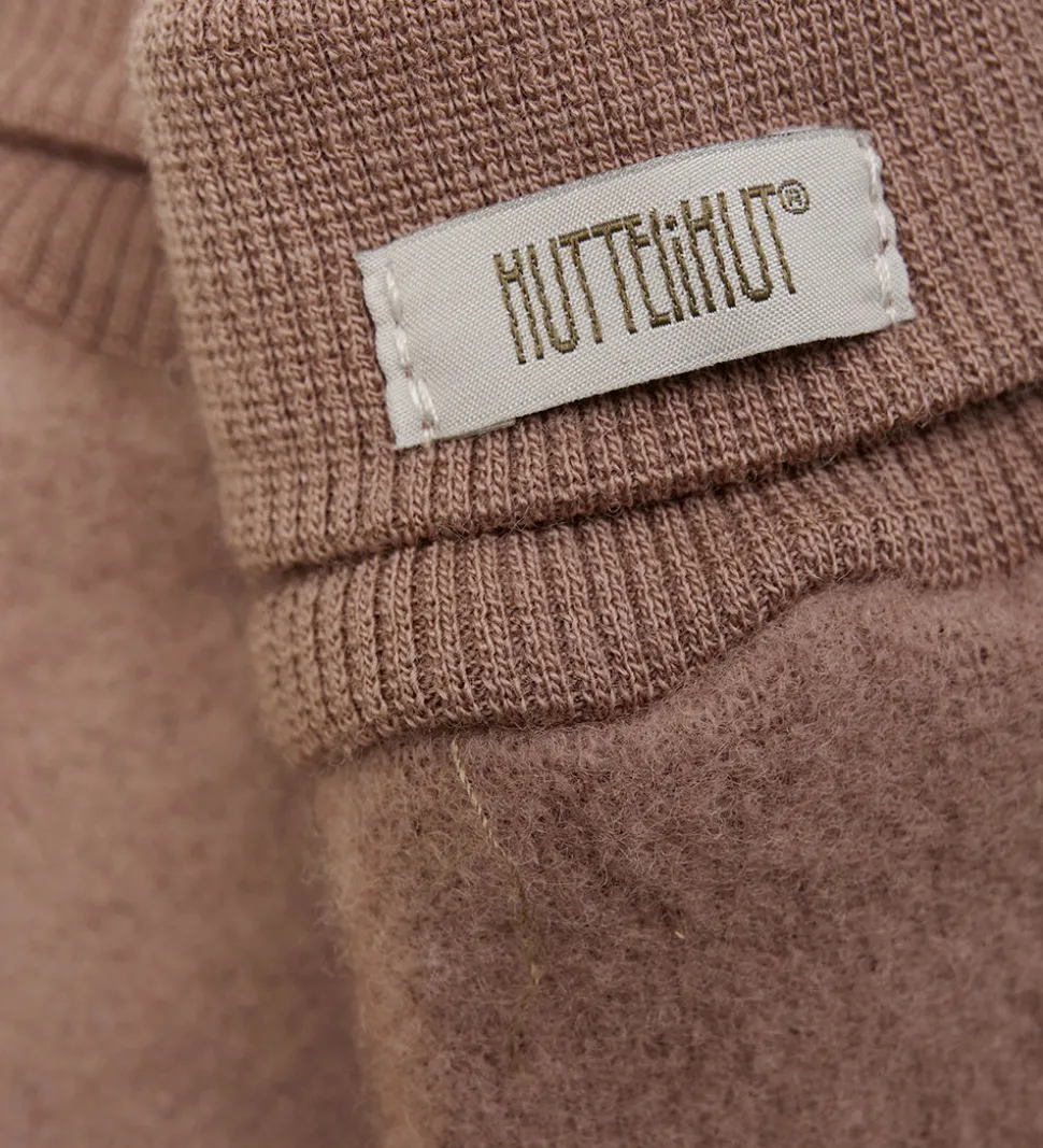 Huttelihut Luffer - Uldfleece - 2-lags - Burlwood