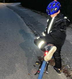 ILDHU Termobukser - Pep - Sort m. Selvlysende Reflekser