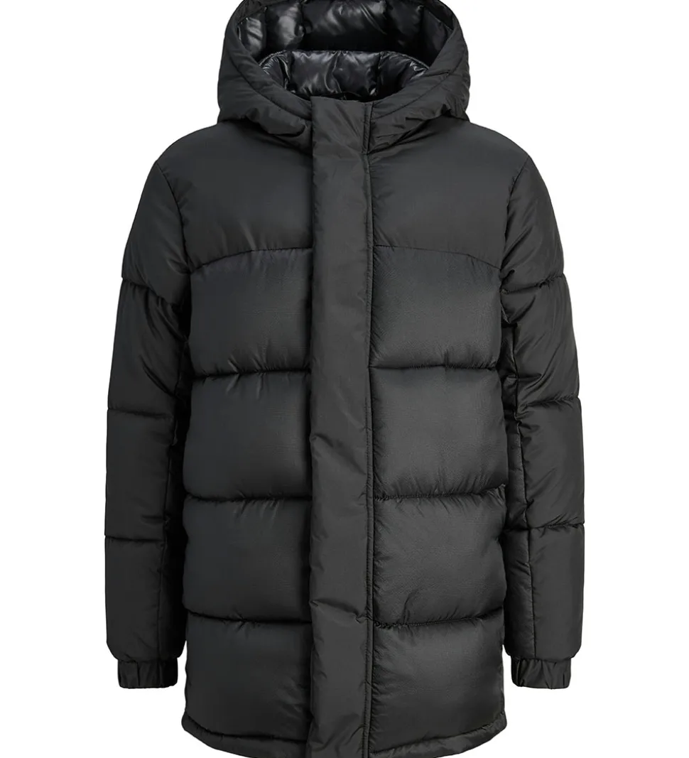 Jack & Jones Dynefrakke - JcoUnion - Sort
