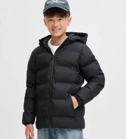 Jack & Jones Dynejakke - PU - JjElements - Sort