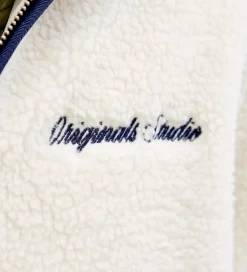 Jack & Jones Fleecejakke - Teddy - JorNorrebro - Cloud Dancer/Oc