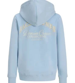 Jack & Jones Hættetrøje - JjeBrandes - Chambray Blue