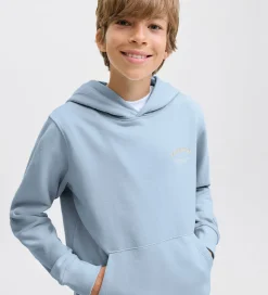 Jack & Jones Hættetrøje - JjeBrandes - Chambray Blue