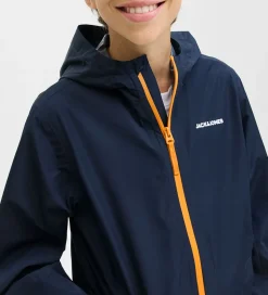 Jack & Jones Regnjakke - PE - JjefLynn - Sky Captain/Dark Chedda