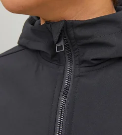 Jack & Jones Softshelljakke m. Fleece - Noos - Sort