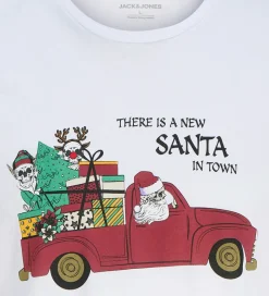 Jack & Jones T-shirt - Jjnoel - XMAS - White