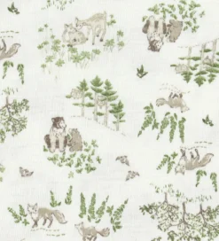 Joha Babyhjelm - Uld/Silke - Off White m. Træer