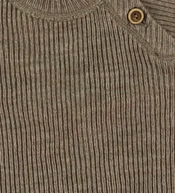 Joha Bluse - Strik - Uld - Beige Meleret