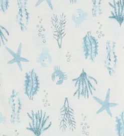 Joha Heldragt - Uld - Lyseblå m. Print