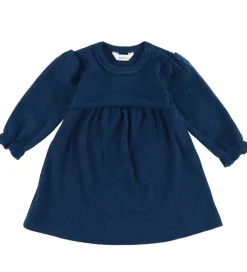 Joha Kjole - Uld - Rib - Mørk Turkis