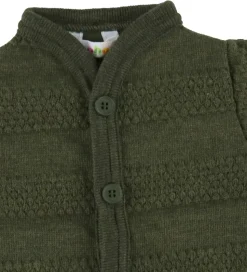 Joha Køredragt - Strik - Uld - Mos Grøn