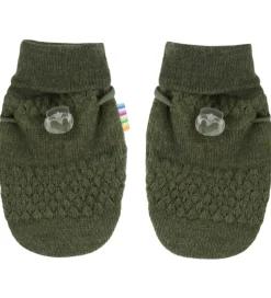 Joha Luffer - Uld - Strik - Mos Grøn