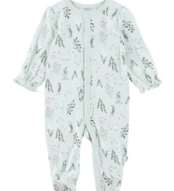 Joha Natdragt - Viskose/Bambus - Mynte m. Svane