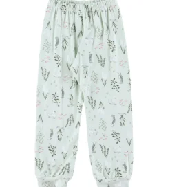 Joha Nattøj - Bambus - Mynte m. Svane