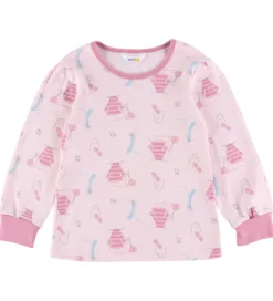 Joha Nattøj - 2-delt - Lyserød m. Print