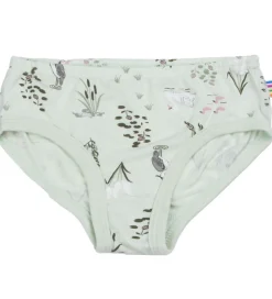 Joha Trusser - Viskose/Bambus - Mynte m. Svane