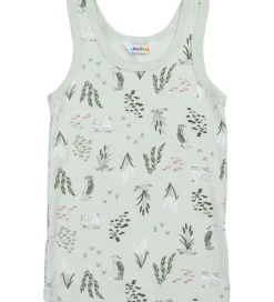 Joha Undertrøje - Viskose/Bambus - Mynte m. Svane