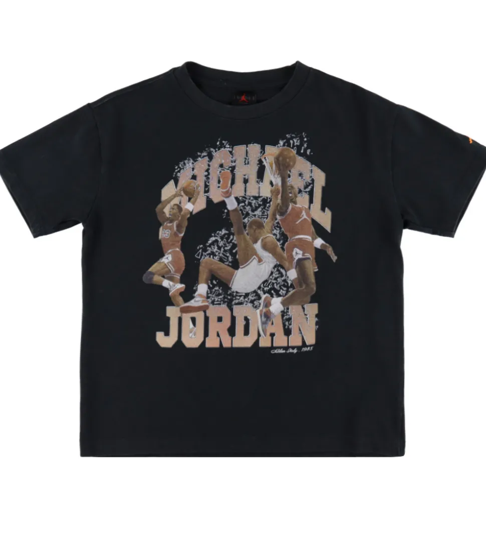 Jordan T-shirt - Sort m. Print