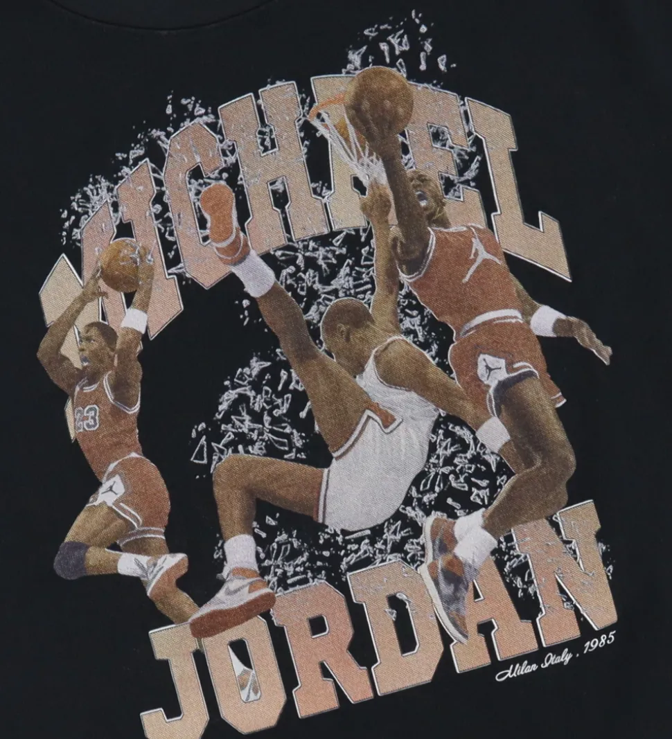 Jordan T-shirt - Sort m. Print
