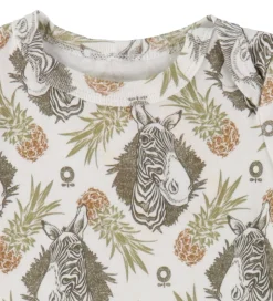 Katvig Sommerdragt - Hvid m. Tropisk Mønster