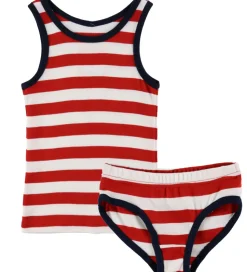 Katvig Undertøj - Rød/Hvid Stribet