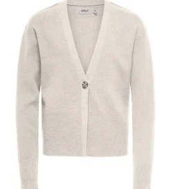 Kids Only Cardigan - Strik - Viskoseblanding - KogKatia - Birch/