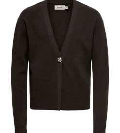 Kids only Cardigan - Strik - Viskoseblanding - KogKatia - Black