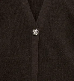 Kids only Cardigan - Strik - Viskoseblanding - KogKatia - Black