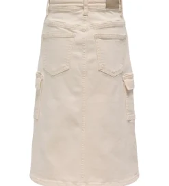 Kids Only Denimnederdel - Kogemily Cargo - Ecru