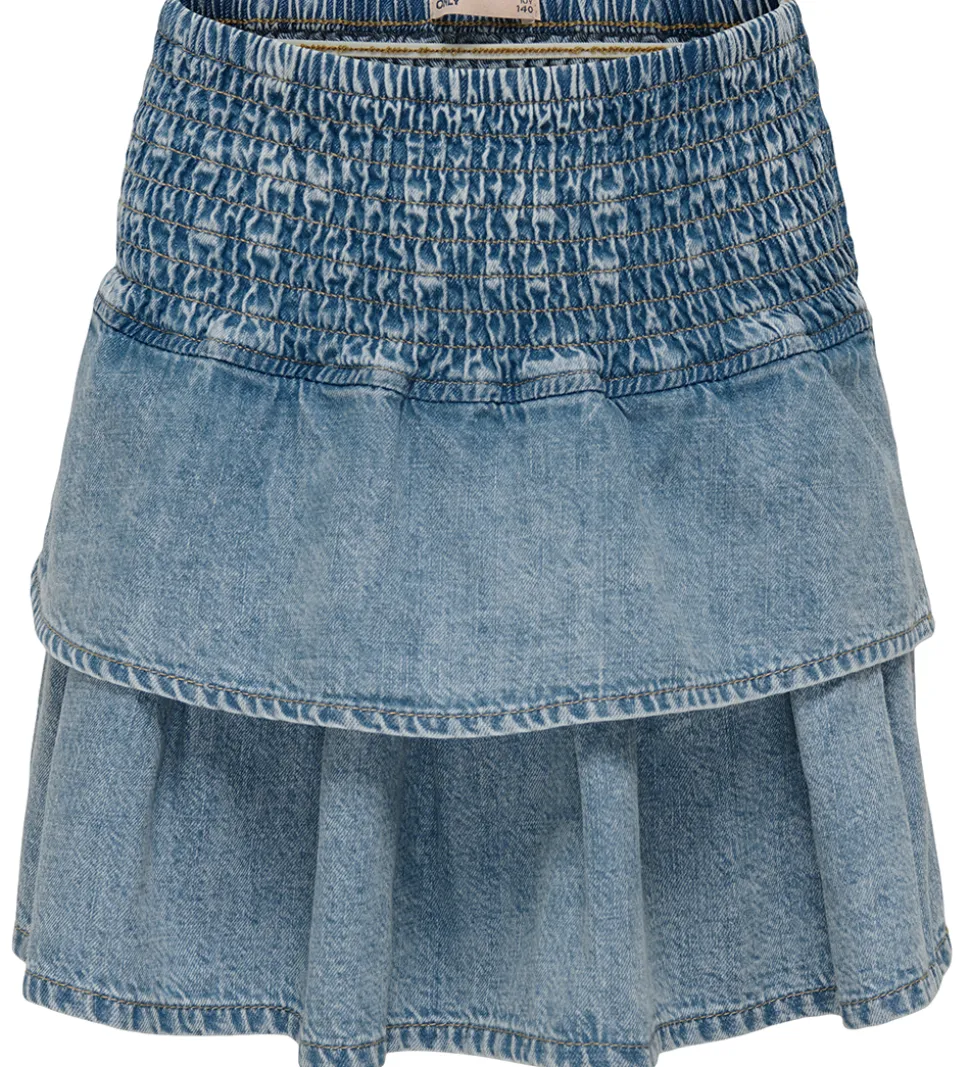 Kids Only Denimnederdel - KogPaula - Light Blue Denim