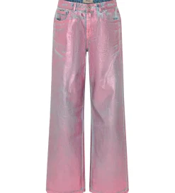 Kids Only Jeans - KogCobain - Wide - Light Blue Denim/Pink Foil