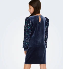 Kids Only Kjole - KogConfidence - Velour/Palietter - Naval Acade