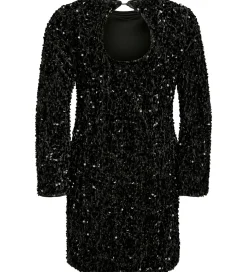 Kids Only Kjole - KogConfidence - Black m. Palietter