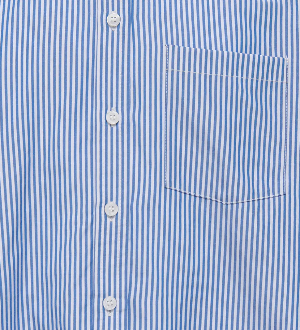 Kids Only Skjorte - KogEma - Bright White/Mazarine Blue