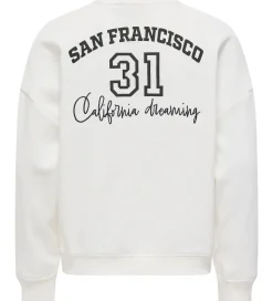 Kids Only Sweatshirt - KogBila - Egret/Sport