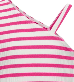 Kids Only Top - KogNella - Cloud Dancer/StripesRaspberry Rose