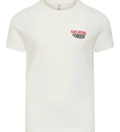 Kids Only T-shirt - KogRosie - Cloud Dancer/Rocking