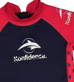 Konfidence Badeheldragt - UV50+ - Pink/Navy