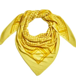 Lala Berlin Tørklæde - Triangle Trinity Classic M - Gul