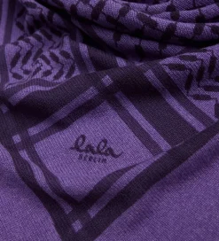 Lala Berlin Tørklæde - Triangle Trinity M - 162x85 - Iris