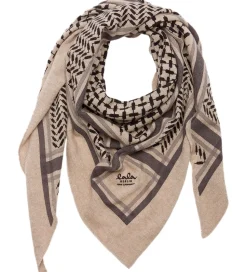 Lala Berlin Tørklæde - 162x85 - Triangle Trinity Classic M - Dun