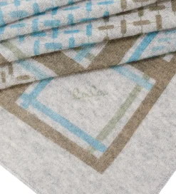 Lala Berlin Tørklæde - 162x85 - Triangle Puzzle - Flanella Deser