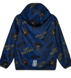 LEGO® Batman Softshelljakke - LWScout 201 - Mørkeblå m. Print