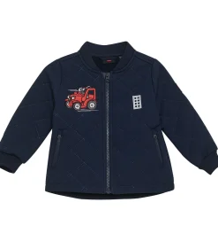 LEGO® DUPLO Termojakke m. Fleece - LWJeri 200 - Dark Navy m. Tra